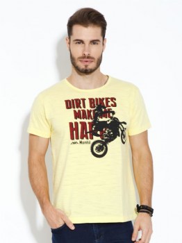 T-shirt malha flamê Dirt Bikes MOTO_009 2